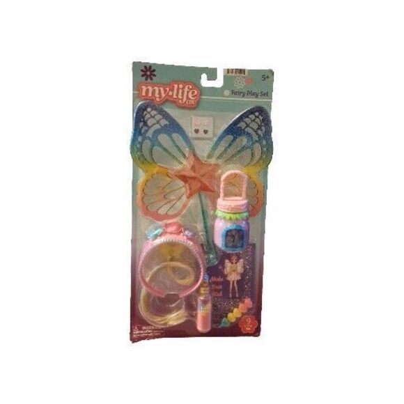 My Life As Other - My Life As Fairy Play Set Accessories For 18 Inch Dolls 2023 Wings + Fairy Dust